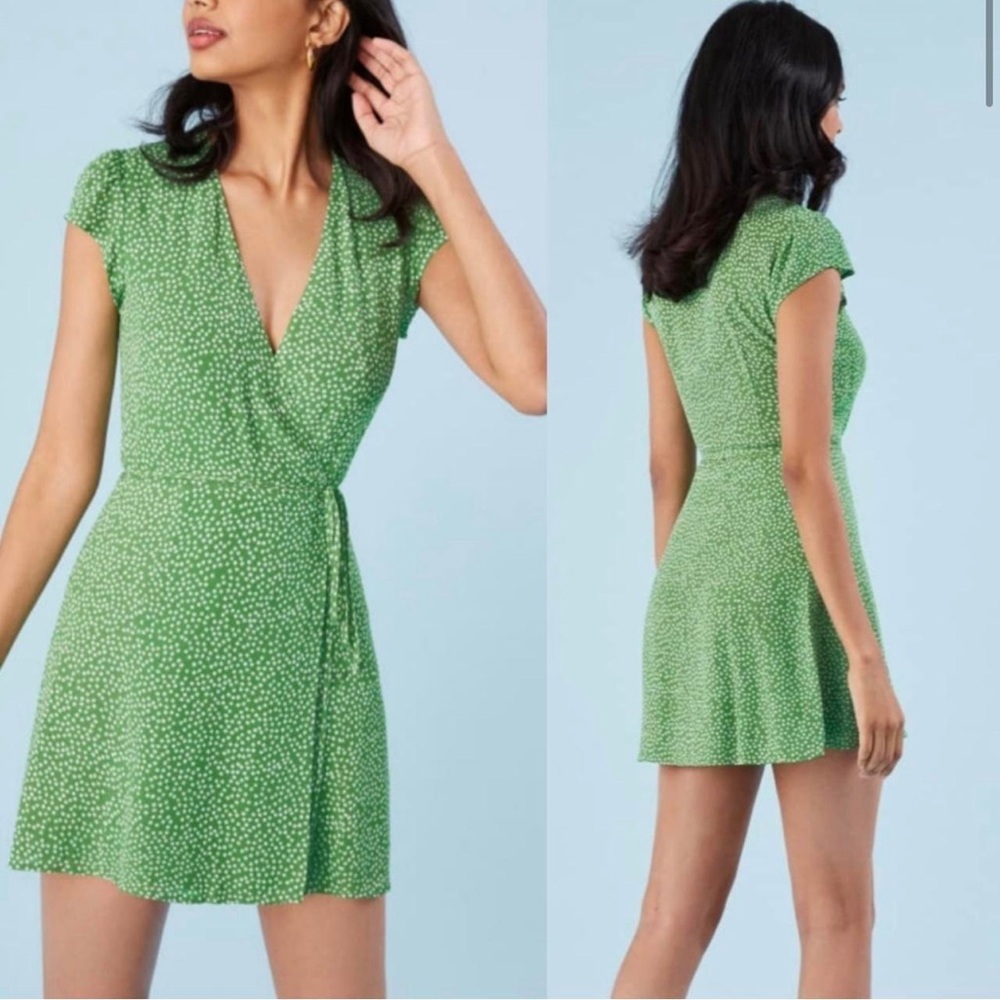 Reformation Wrap Mini Dress